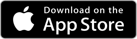 Apple app store logo download button